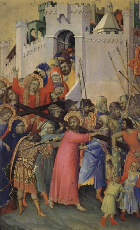 Simone Martini Jesus crucified like back Germany oil painting art